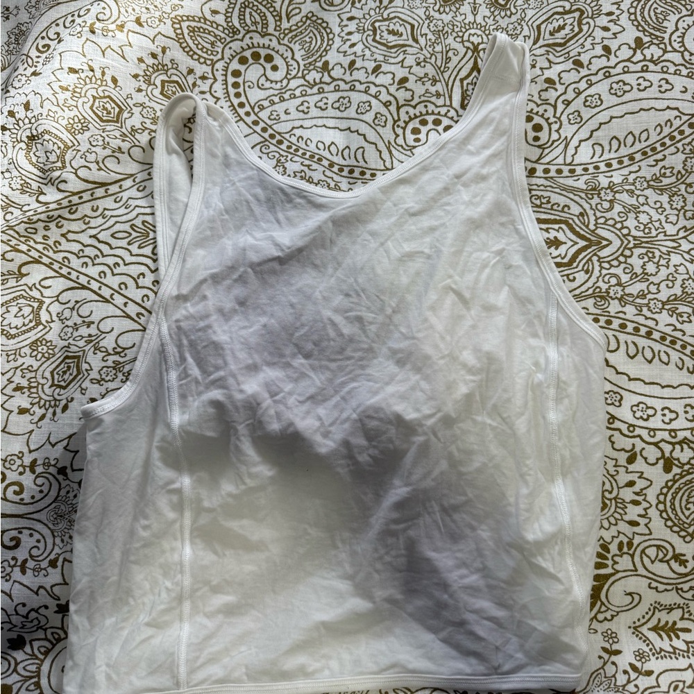 lululemon athletica Cream Tank Top